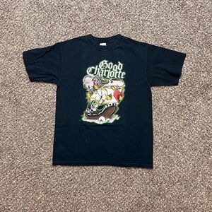 2005 Good Charlotte Noise To The World Tour Band T Shirt